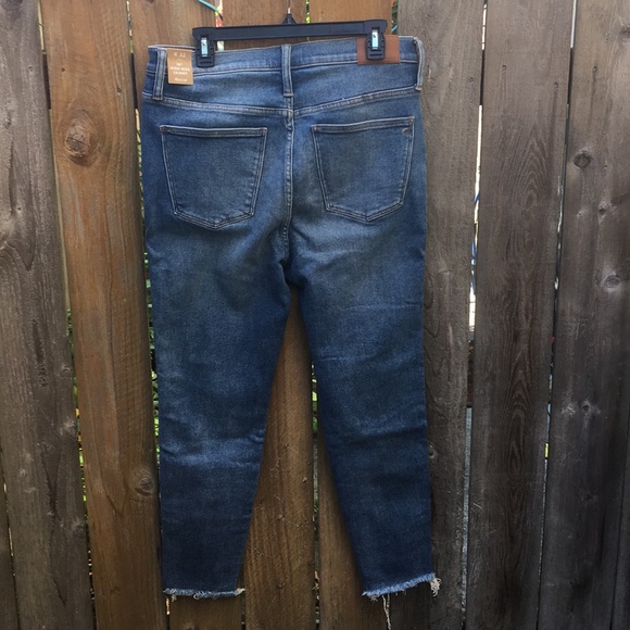 NWT Madewell 10" High-Rise Skinny Jeans in Cordova - Picture 7 of 7